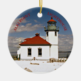 Alki Point Lighthouse, Ornament Washington