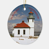 Alki Point Lighthouse, Ornament Washington (Links)