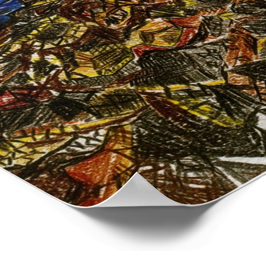 Alki Point Lighthouse Poster (Hoek)