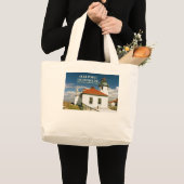 Alki Point Lighthouse, Seattle Washington Grote Tote Bag (Voorkant (product))