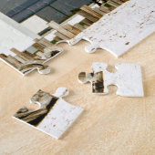 Alki Point Lighthouse, Seattle Washington Legpuzzel (Zijkant)