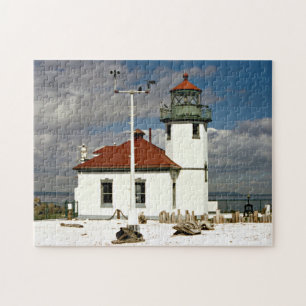 Alki Point Lighthouse, Seattle Washington Legpuzzel