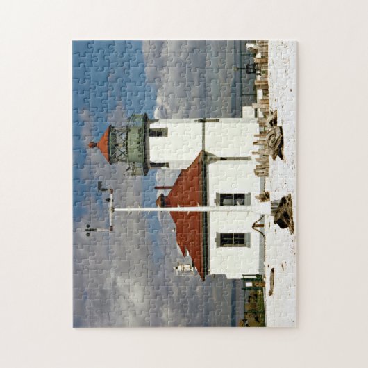 Alki Point Lighthouse, Seattle Washington Legpuzzel (Verticaal)