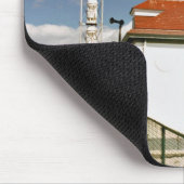 Alki Point Lighthouse, Seattle Washington Mousepad Muismat (Hoek)