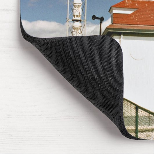 Alki Point Lighthouse, Seattle Washington Mousepad Muismat (Hoek)