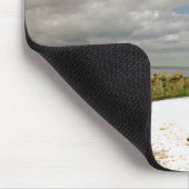 Alki Point Lighthouse, Seattle Washington Mousepad Muismat (Hoek)