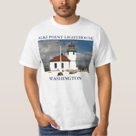 Alki Point Lighthouse, Seattle Washington Shirt