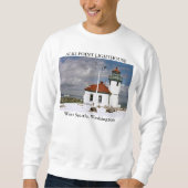 Alki Point Lighthouse, West Seattle, Washington Trui (Voorkant)