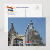 Alkmaar Waag (Weeghuis) Holland Briefkaart (Voorkant / Achterkant)