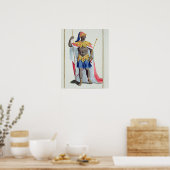 Alkmey, koning van Guinee uit de Receuil des Estam Poster (Keuken)