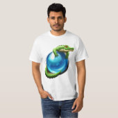 All2gether Alligator Mascot-shirt T-shirt (Voorkant volledig)