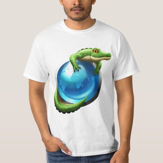 All2gether Alligator Mascot-shirt T-shirt (Voorkant)