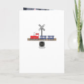 All Aboard 5th Birthday Express Choo Choo Train (Achterkant)