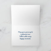 All Aboard Bon Voyage Card Kaart (Binnen)