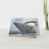 All Aboard Bon Voyage Card Kaart (Voorkant)