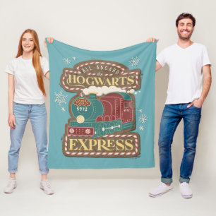 All Aboard de HOGWARTS™ Express Kerstkoek Fleece Deken