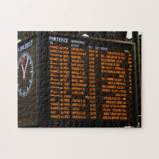 All Aboard - Italië treinschema - 11x14 inch Legpuzzel