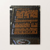 All Aboard - Italië treinschema - 11x14 inch Legpuzzel (Verticaal)