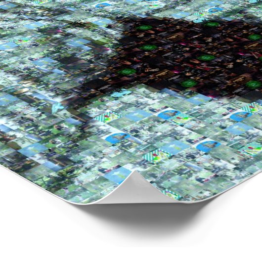 All Aboard Mosaic Poster (Hoek)