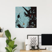 All Aboard Mosaic Poster (Thuiskantoor)