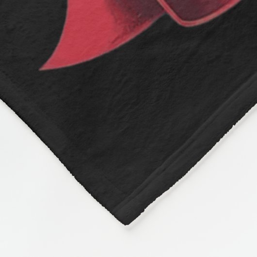 All Aboard Polar Express Christmas North Pole Xmas Fleece Deken (Hoek)