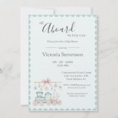 All Aboard the Baby Train Baby Shower (Voorkant)