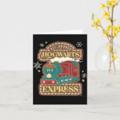 All Aboard The Express Christmas Cookie  Kaart (Gele Bloem)