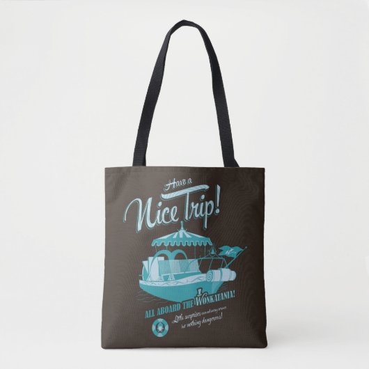 All Aboard The Wonkatania! Tote Bag (Voorkant)