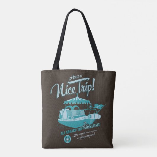 All Aboard The Wonkatania! Tote Bag (Achterkant)