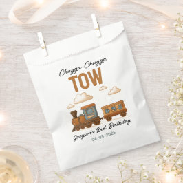 All Aboard  Train 2e verjaardagsfeest Bedankzakje