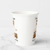 All Aboard  Train 2e verjaardagsfeest Papieren Bekers (Rechts)