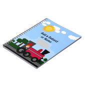 All Aboard Train Notebook Notitieboek (Linkerzijde)