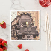 All Aboard Train Paper Napkins Servet (Insitu)