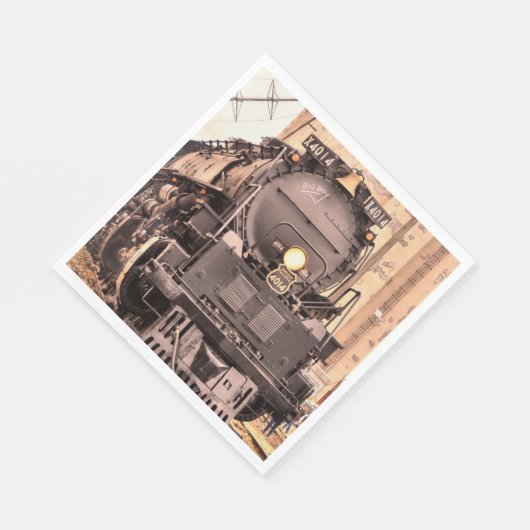 All Aboard Train Paper Napkins Servet (Hoek)