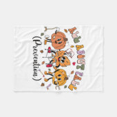 All About Fall Prevention Thanksgiving Fall Nurse  Fleece Deken (Voorkant (Horizontaal))
