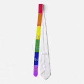 All about Love, LGBT Rainbow Flag Neck Tie Stropdas (Achterkant)