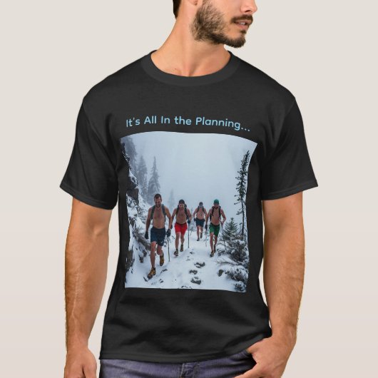 All About Planning T-Shirt  (Voorkant)