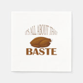 All About That Baste Quote Creative Minimal Style Servet (Voorkant)