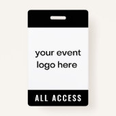 All Access Event Pass-badge Badge (Voorkant)