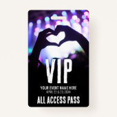 All Access Event VIP Badge (Achterkant)