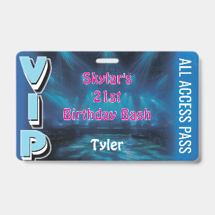 All Access Pas Muziek Concert Evenement VIP Badge