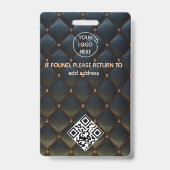 All Access Pass cool vip event id badge (Achterkant)