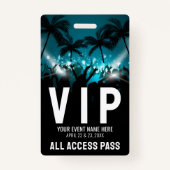 All Access Pass Event VIP Badge (Achterkant)