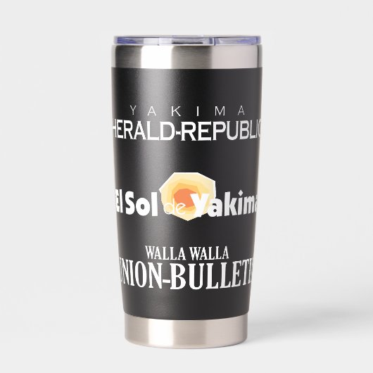 All Affiliate Block Tumbler Geïsoleerde Drinkbeker (Voorkant)