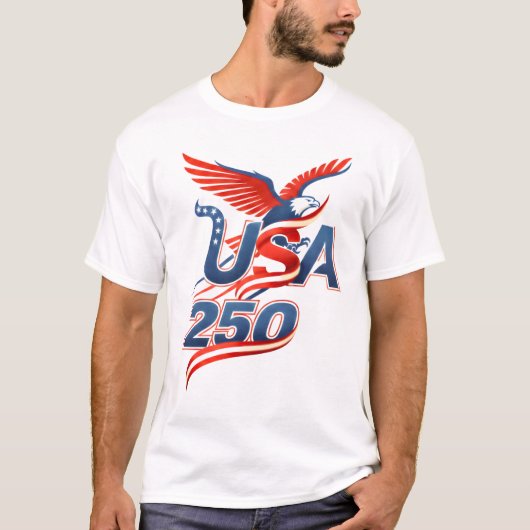 ALL AMERICAN 250 T-SHIRT (Voorkant)