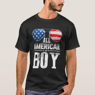 All American 4th of July zonnebril T-shirt