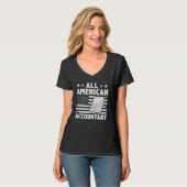 All American Accountant T-shirt (Voorkant volledig)