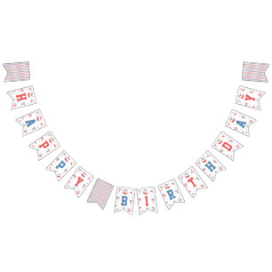 All American Baby Bows Verjaardagsbanner Vlaggetjes