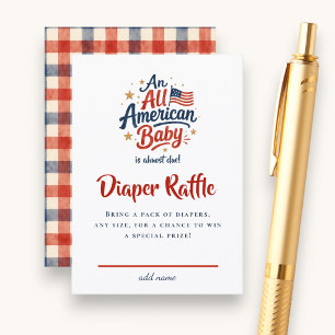 All American Baby Luier Raffle Kaart