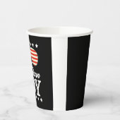 All American Boy 4th of July Amerikaanse zonnebril Papieren Bekers (Links)